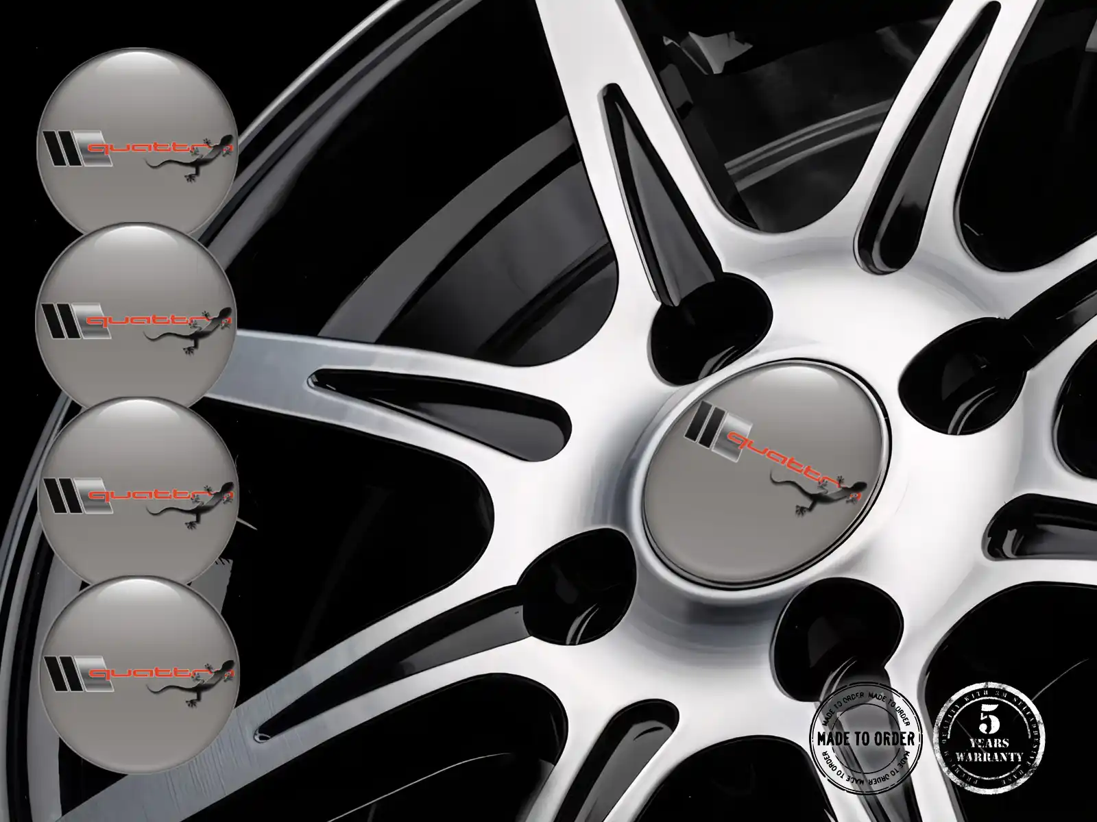 Sticker silicone Limited Edition Luxury Dome Labels